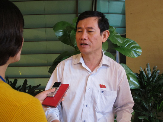 Ông Nguyễn Ngọc Phương phát biểu về vụ thôn truy thu tiền cứu trợ lũ lụt