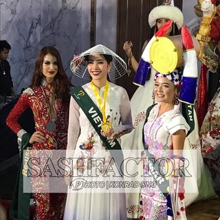Nam Em bất ngờ đoạt Hoa hậu Ảnh, đứng đầu châu Á sau phần thi phụ