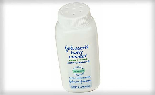 Một sản phẩm phấn bột em bé của tập đoàn Johnson & Johnson
