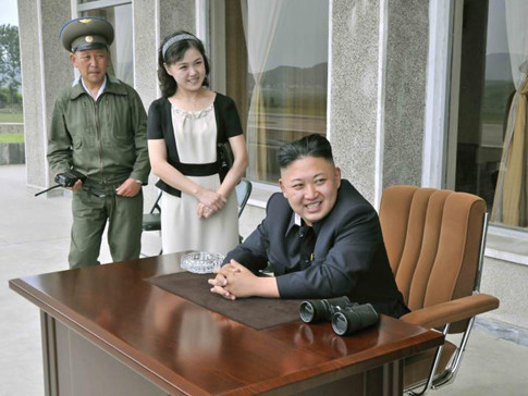 vợ ông Kim Jong-un