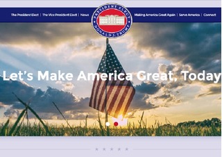 Vừa đắc cử chức Tổng thống, Donald Trump đã lập ngay trang web này