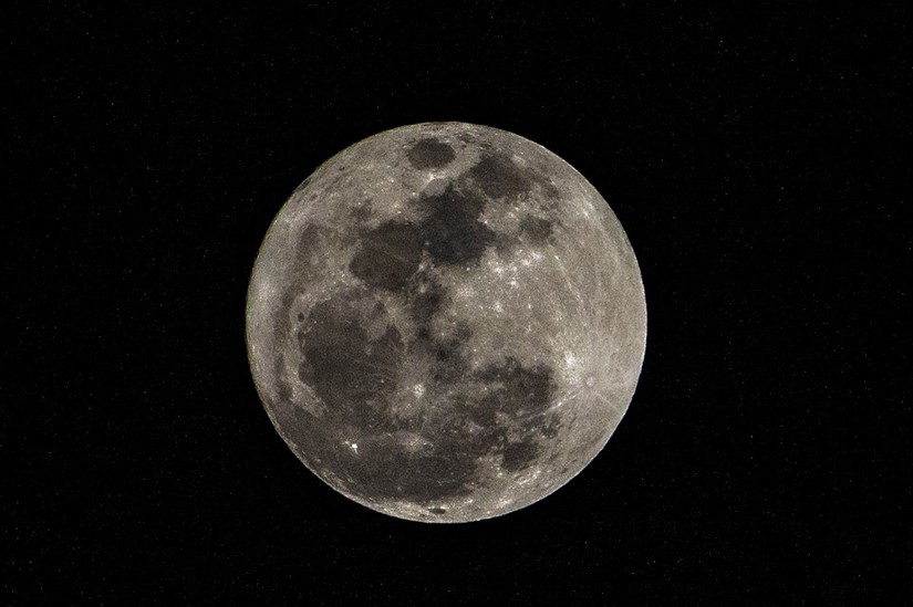 Hình ảnh siêu trăng ở Gò Vấp