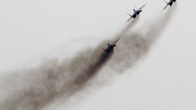 Máy bay chiến đấu MiG-29K của Nga. Nguồn: AP