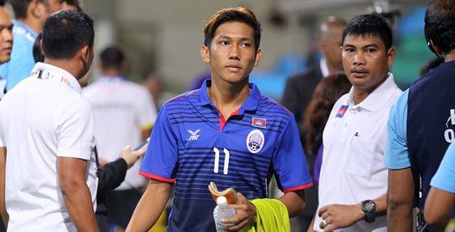 Đội tuyển Campuchia của Chan Vathanaka thất bại đầy tiếc nuối