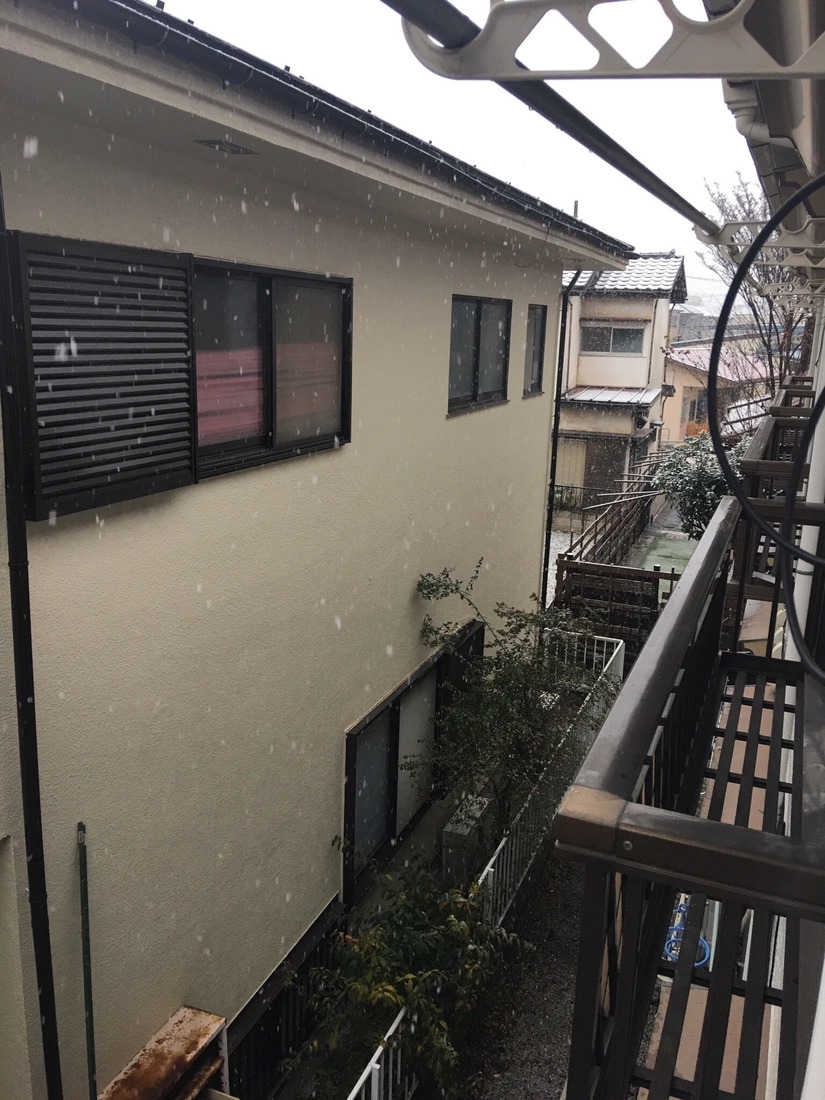 Những hạt tuyết đầu mùa tháng 11 ở Nhật đã 54 năm mới xuất hiên