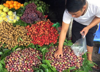 Cảnh giác với hoa quả Trung Quốc tràn lan dịp cuối năm