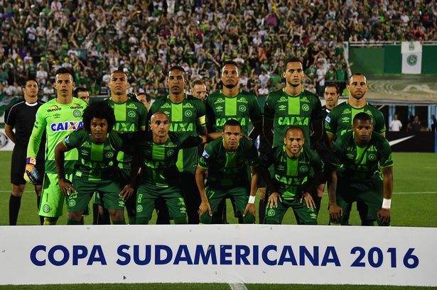 Đội hình dự Cúp Nam Mỹ năm nay của Chapecoense