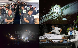 Hiện trường vụ máy bay chở đội bóng Brazil rơi: Máy bay gãy đôi, số thi thể đang tăng