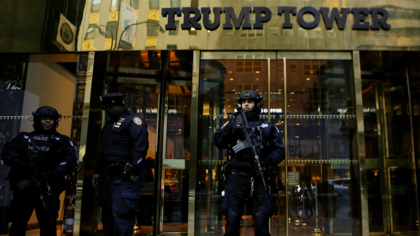 New York đòi được hoàn trả chi phí khổng lồ để bảo vệ Donald Trump