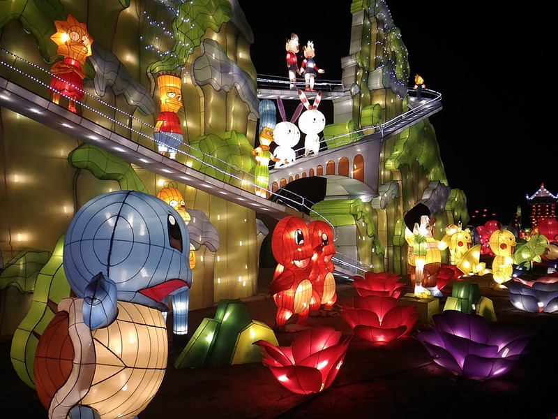 Lễ hội đèn lồng khổng lồ tại công viên Yên Sở, Hà Nội 4