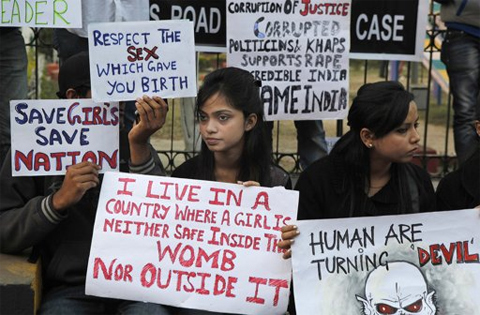 Hiếp dâm vẫn là vấn nạn nhức nhối của Ấn Độ. Ảnh: Internet