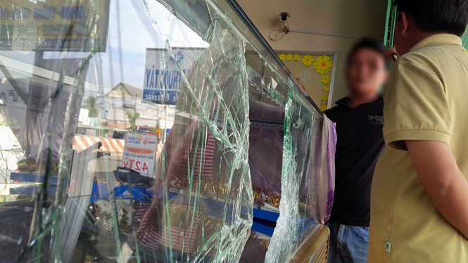 cướp tiệm vàng ở Tây Ninh gây rúng động
