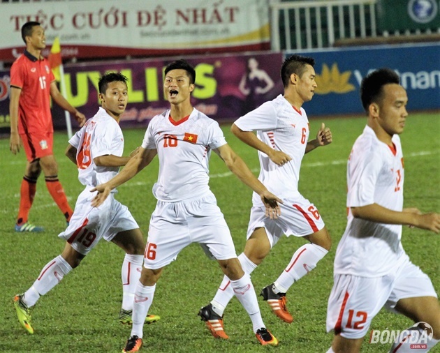 u21 Việt Nam có màn thể hiện yếu kiếm ở giải U21 Quốc tế. Ảnh Bongda.com