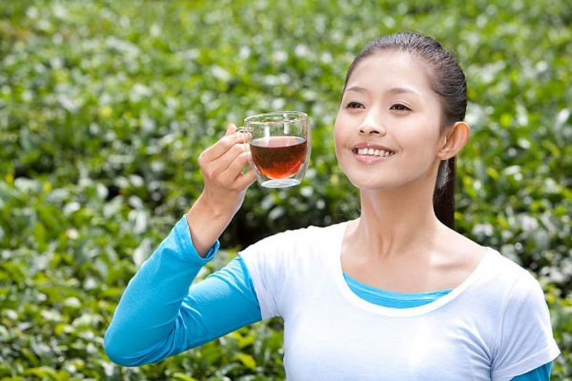 Uống trà giúp chống nếp nhăn hiệu quả