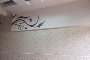 Cách vẽ đường trang trí bằng sơn