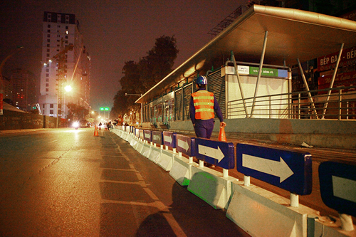 xe buýt nhanh BRT Hà Nội 2
