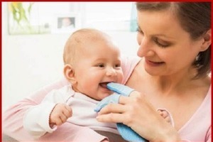Cách mát xa giúp bé giảm đau nhanh khi mọc răng mẹ nên biết!
