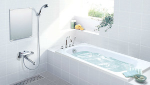 Làm cách nào tẩy vết bẩn trên bồn tắm?