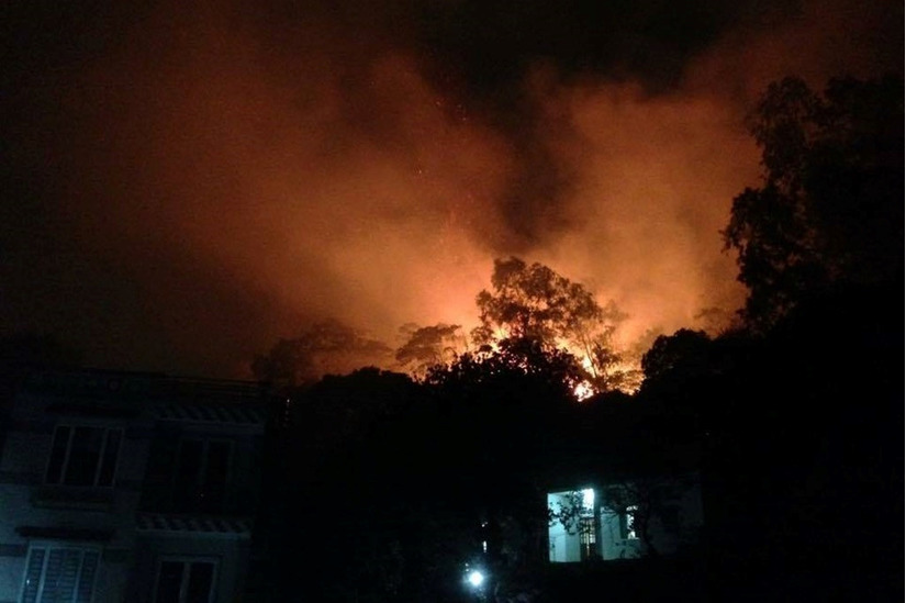 Vụ cháy rừng ở Hạ Long