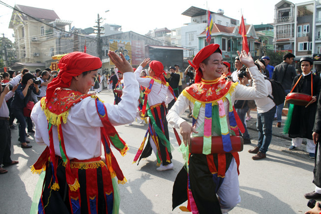 lễ hội làng Triều Khúc 