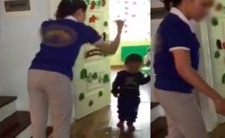 Vụ cô giáo mầm non dùng dép đánh đầu bé trai ở Hà Nội: Mẹ hoang mang xin chuyển trường cho con