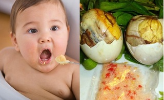 Cho con ăn trứng vịt lộn thế nào mới đúng cách và có lợi cho sức khỏe?