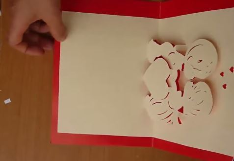 Cách làm thiệp Valentine handmade 10