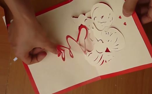 Cách làm thiệp Valentine handmade 12