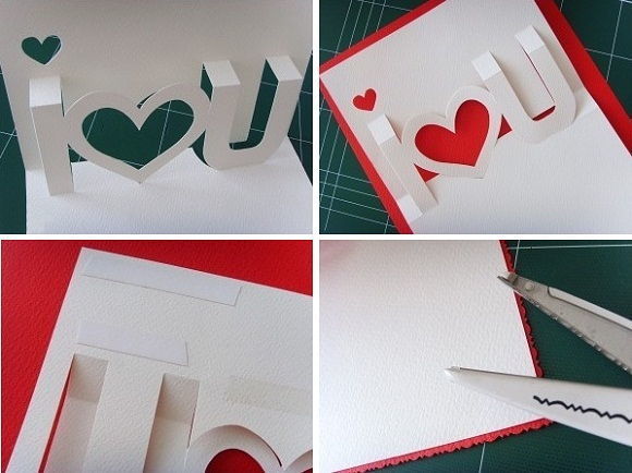 Cách làm thiệp Valentine handmade 16