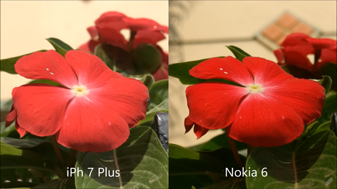 So sánh Nokia 6 và iPhone 7 Plus 2