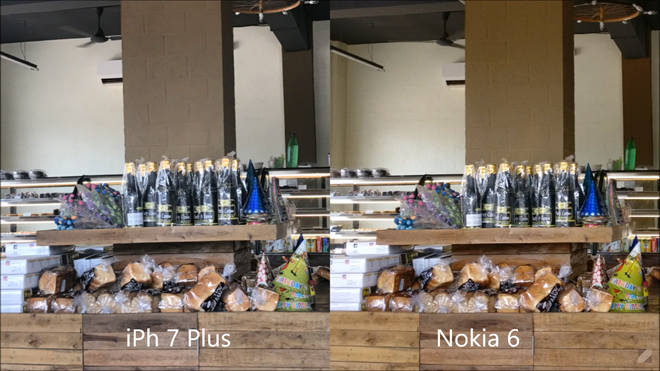 So sánh Nokia 6 và iPhone 7 Plus 3