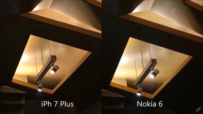 So sánh Nokia 6 và iPhone 7 Plus 4