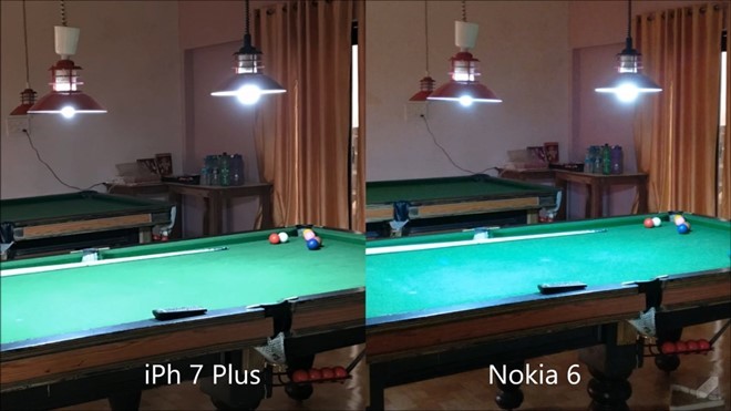 So sánh Nokia 6 và iPhone 7 Plus 5