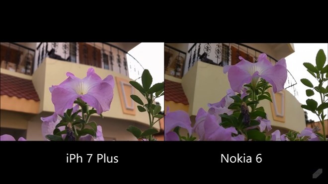 So sánh Nokia 6 và iPhone 7 Plus 13