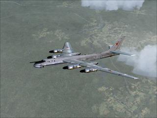 Máy bay tên lửa  Nga Tu-95MS dội bom phá nát hang ổ của khủng bố IS ở Syria 