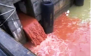 Hà Tĩnh bác tin Formosa xả thải đỏ quạch xuống nguồn nước