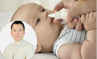 Bác sĩ chỉ cách vệ sinh mũi tại nhà đúng chuẩn để cả năm bé không bị bệnh hô hấp