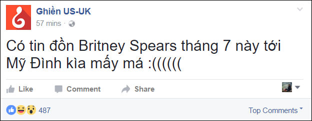 Britney Spears sang Việt Nam 1