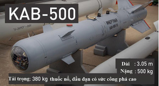 Nga dội bão lửa 2 quả bom thông minh KAB-500 khiến khủng bố chết hàng loạt