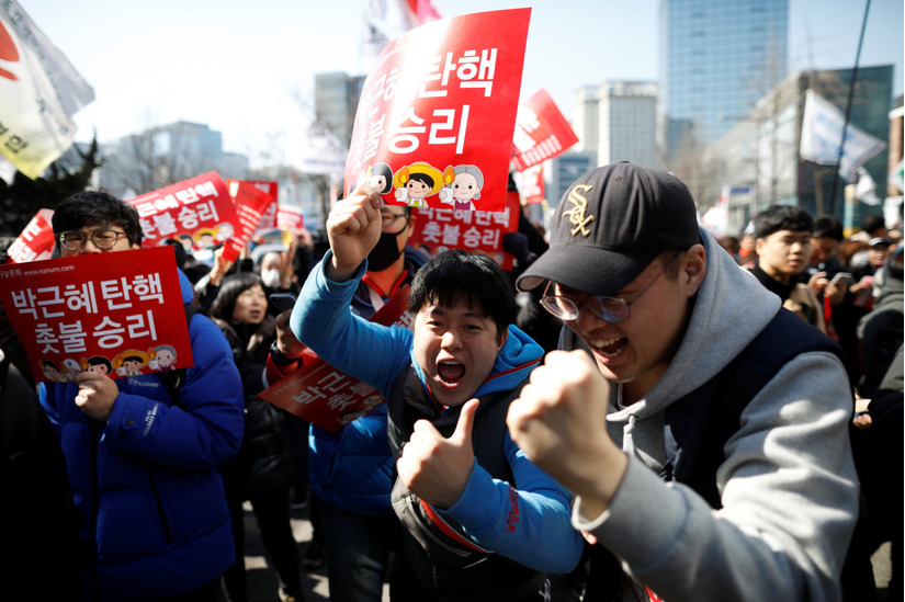 Tổng thống Hàn Quốc Park Geun Hye bị phế truất 5