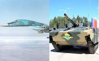  Không quân Nga sắm thêm 3 tiểu đoàn xe chiến đấu và 30 cường kích mới