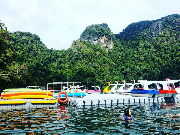 Bạn có thể thư giãn tại đảo Pulau Beras Basah xinh đẹp. Ảnh: Internet