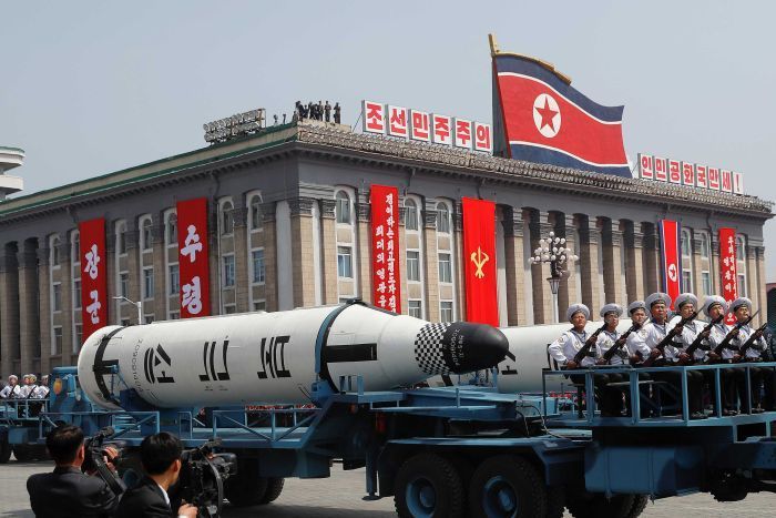 Triều Tiên thử tên lửa thất bại 2