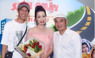 Trịnh Kim Chi tươi trẻ ra mắt phim ''Anh em siêu quậy''