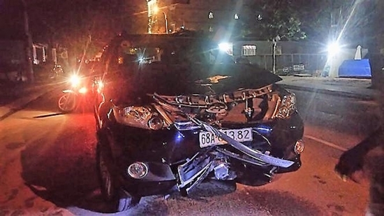 Chiếc xe gây ra vụ tai nạn