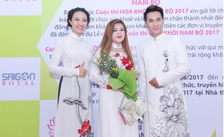 Hoa khôi Nam Bộ 2017 ra mắt với trang phục miền sông nước