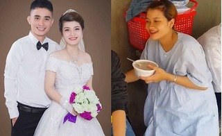 Cô dâu hot nhất mạng xã hội ngày hôm nay: Chuyển dạ sinh con ngay trong ngày cưới