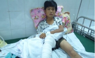 Bé trai 13 tuổi ở Thanh Hóa nghi bị hổ vồ