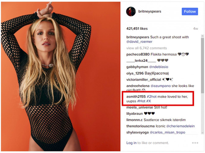 Instagram của Britney Spears 1