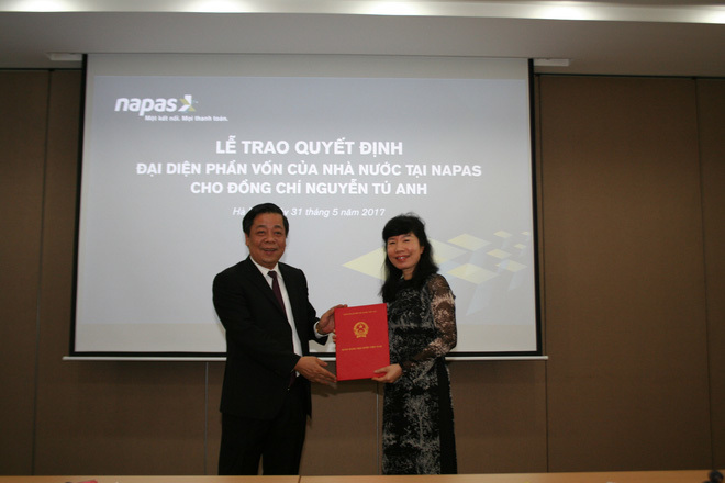 Nữ chủ tịch của công ty thanh toán quốc gia Việt Nam